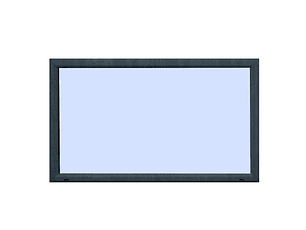 Ventana Fija  REHAU PVC Antracita + Termopanel  (Alto: 2200, Ancho: 600)