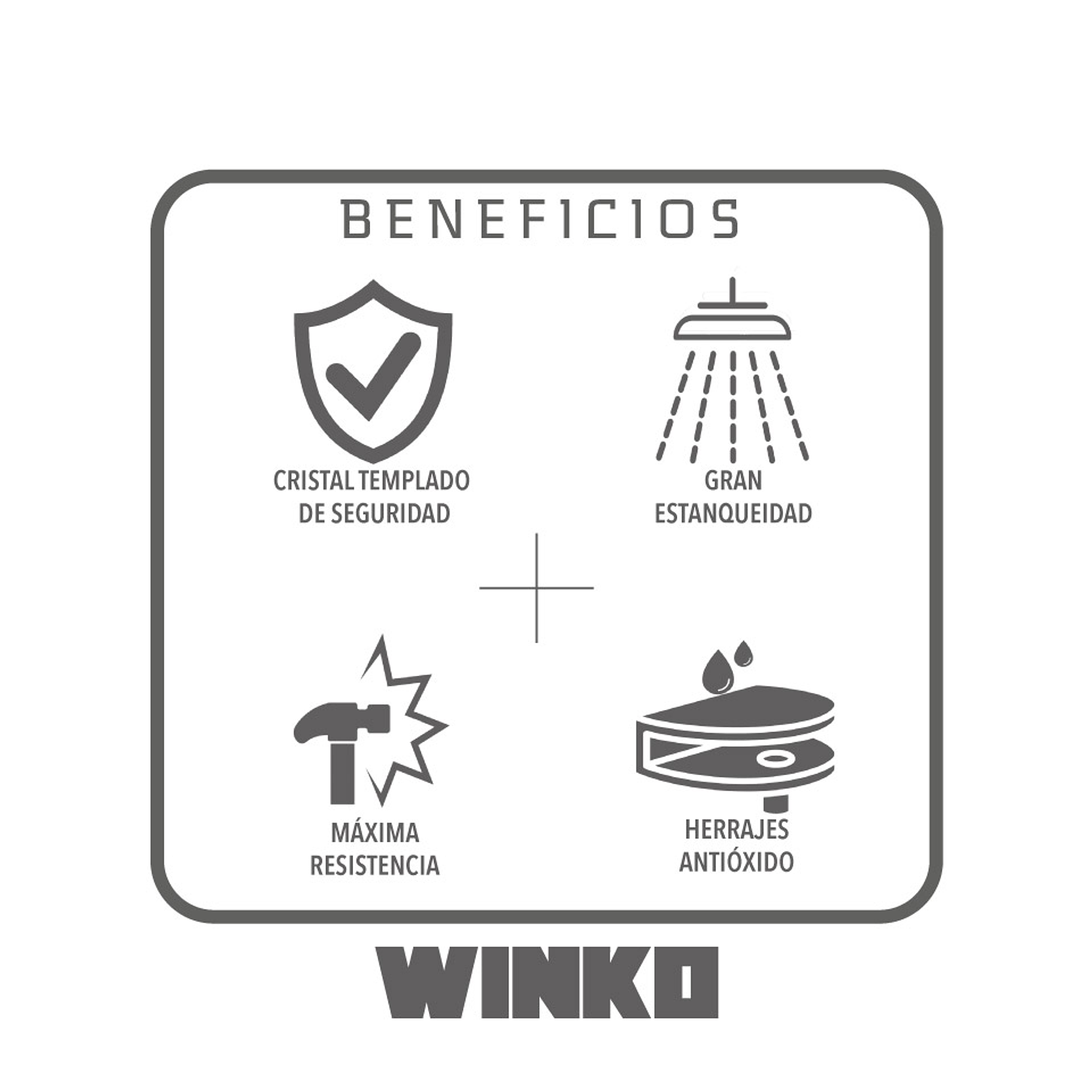 Shower Door Corredera Transparente 8mm (2 hojas moviles) (Alto: 1820, Ancho: 1260) 3