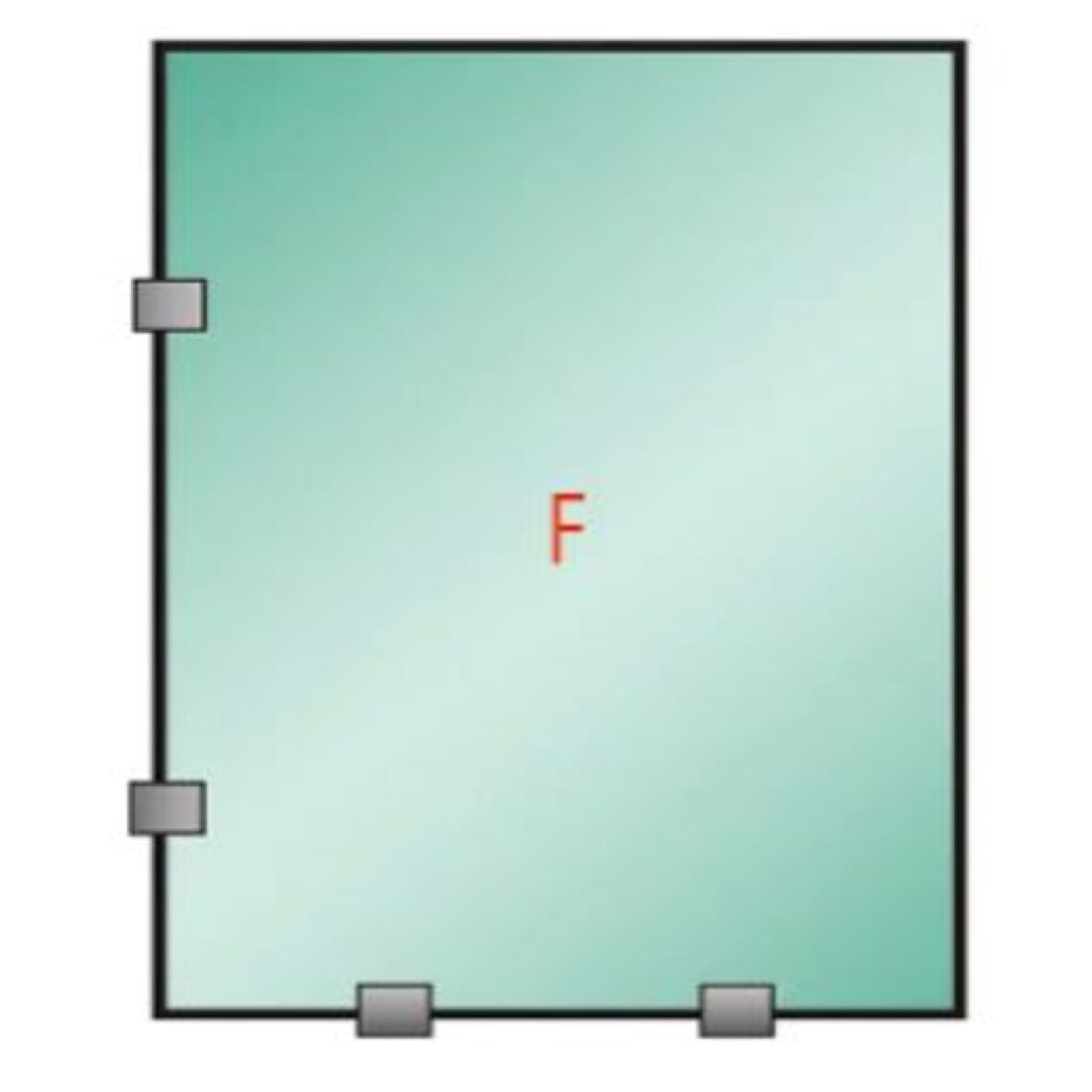 Tu Shower Door Fijo con Tomas Simples a Medida 1