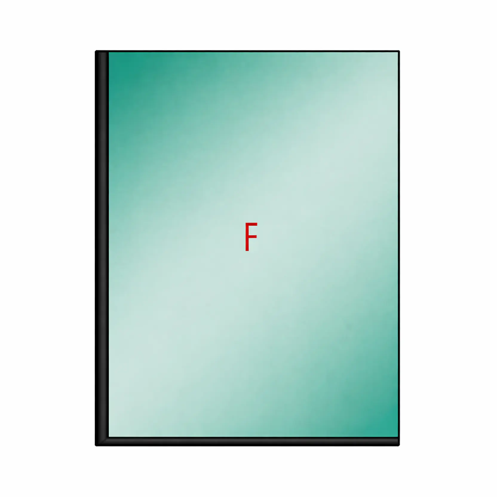 Tu  Shower Door Fijo con Canal a Medida 8 mm - Ancho: 550 x Alto: 1950 - Color Herraje: Negro - Lado Fijacion: Izquierda - 