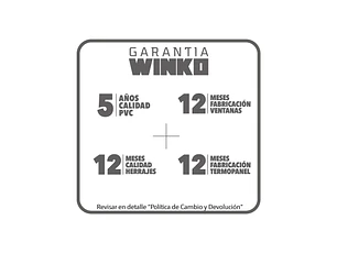 Ventana Fija  REHAU PVC Antracita + Termopanel  (Alto: 600, Ancho: 600)