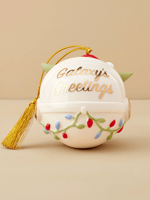 Grogu's Holiday Hover Pram Ornament