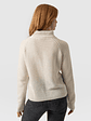 Glen Cable Knit Sweater - Cream - Miniatura 6