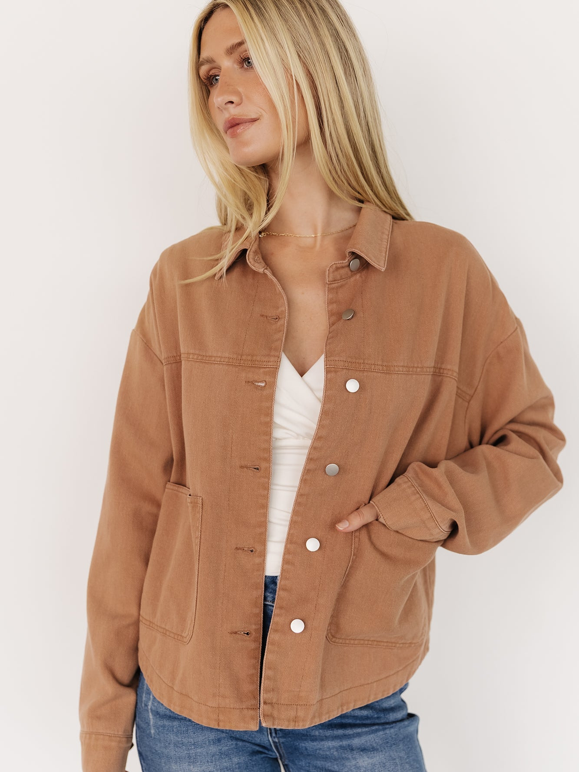 Finn Lightweight Jacket | Camel 1