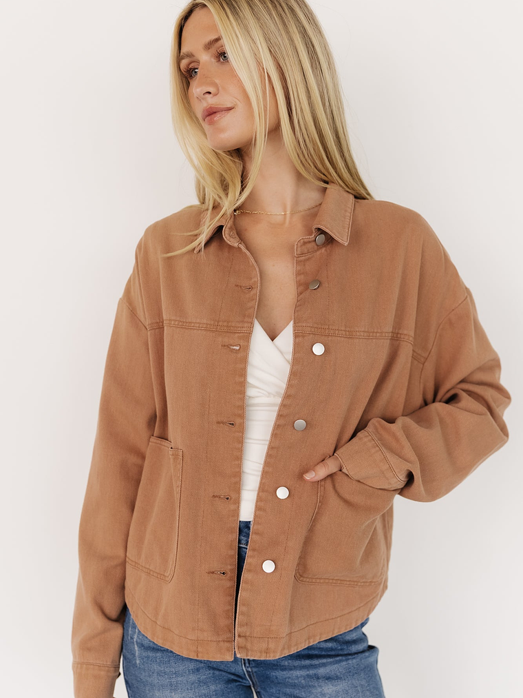Finn Lightweight Jacket | Camel 1