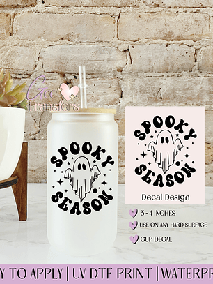 Spooky Season - Decal UVDTF