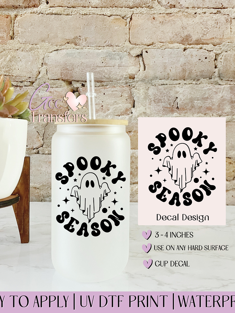 Spooky Season - Decal UVDTF 1