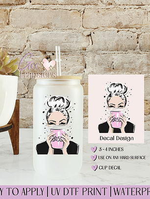 Boss Babe Coffee- Decal UVDTF