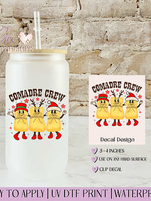 Comadre Crew - Decal UVDTF