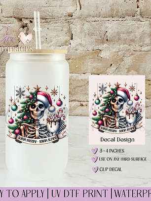 Sorta Merry Sorta Scary - Decal UVDTF