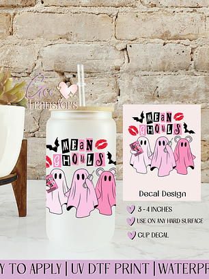 Mean Ghouls - Decal UVDTF