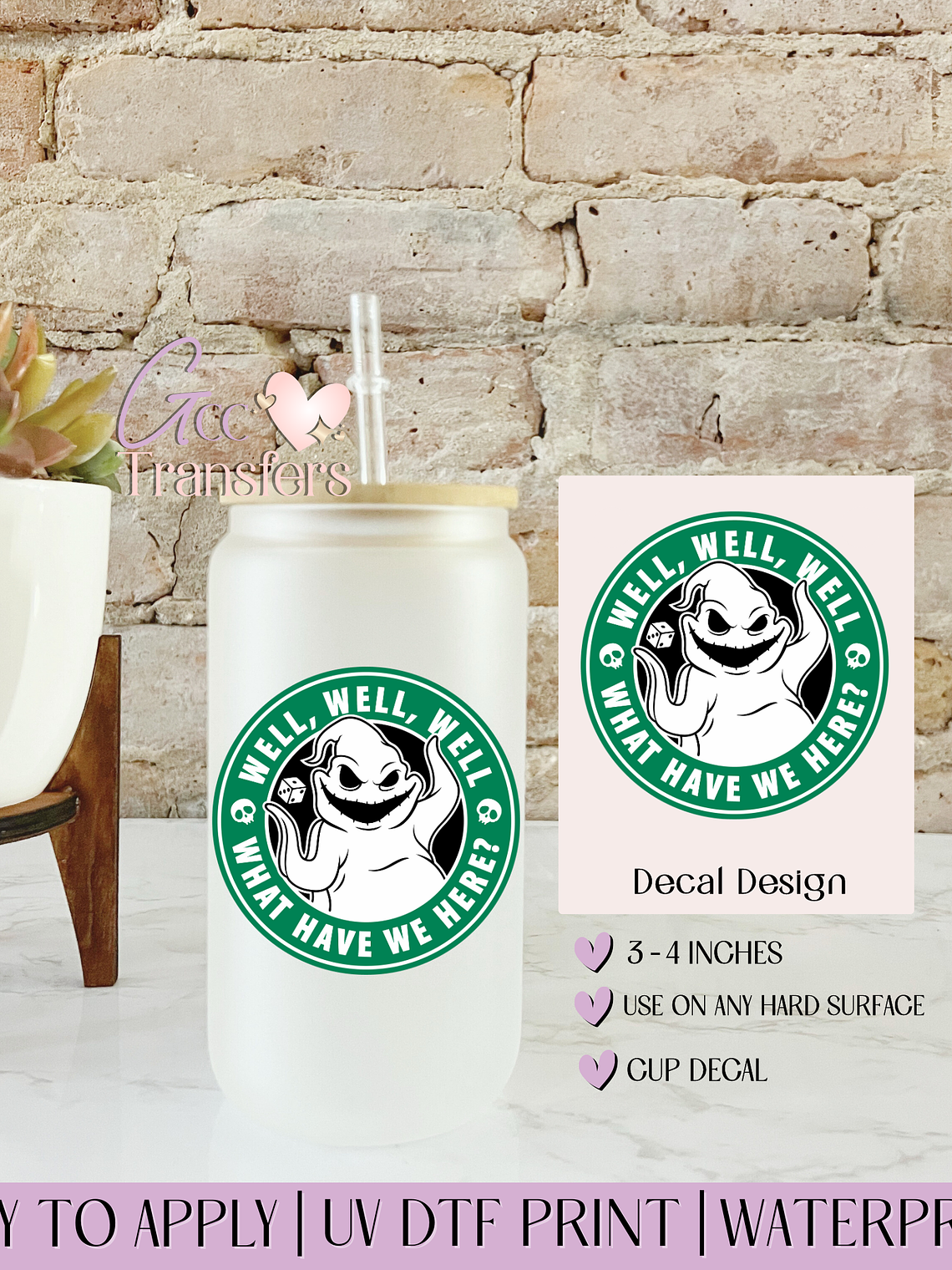 Well Well What We Have Here - Decal UVDTF 1