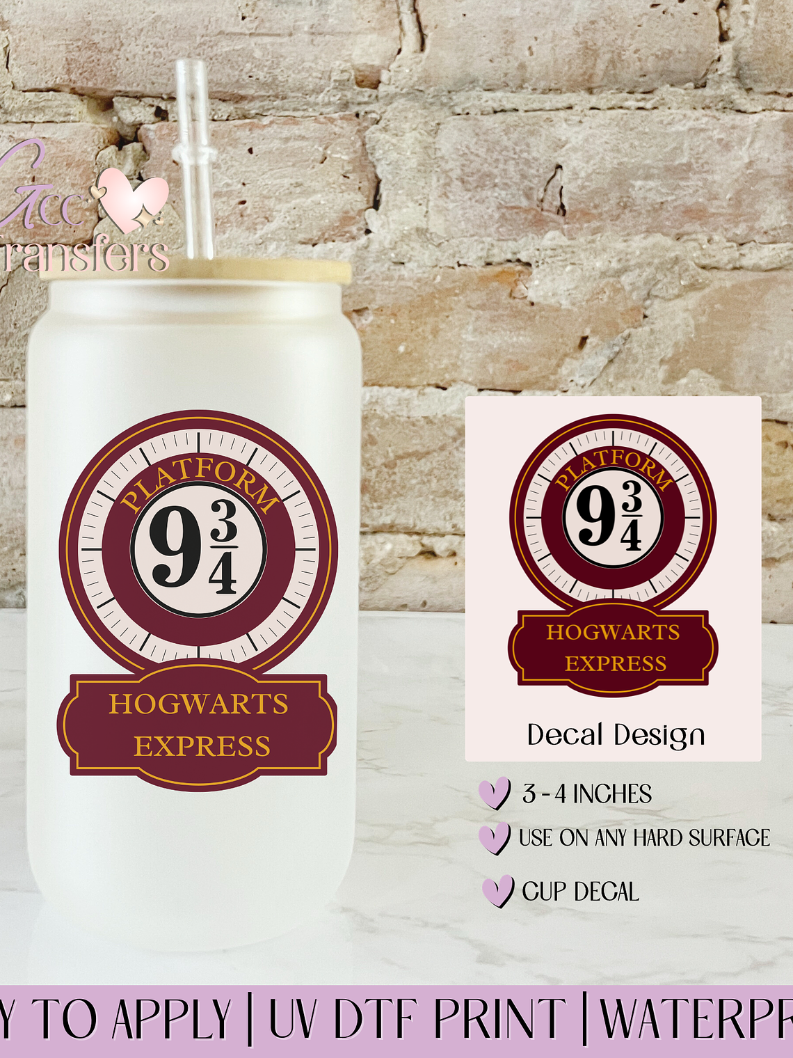 Owl Express Mail School - Decal UVDTF 1