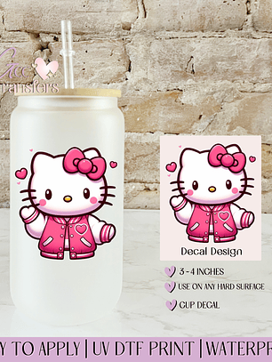 Cat Jacket  - Decal UVDTF