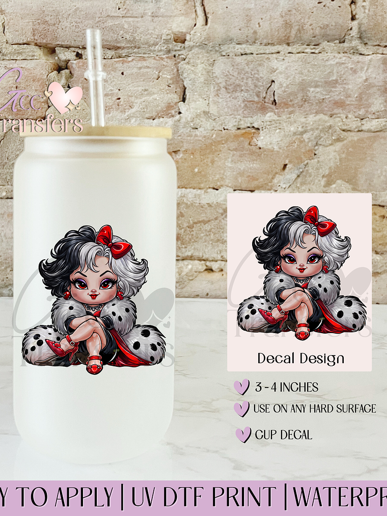 Baby Monochrome Madness - Decal UVDTF 1