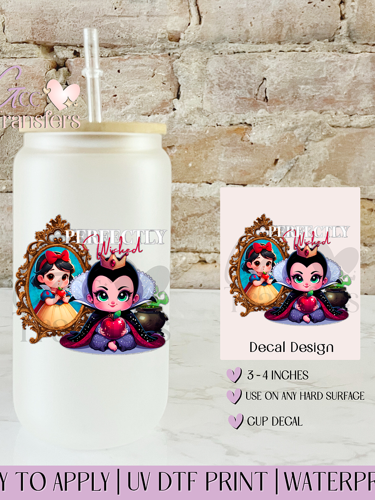Baby Villains Mirror’s Mistress - Decal UVDTF 1