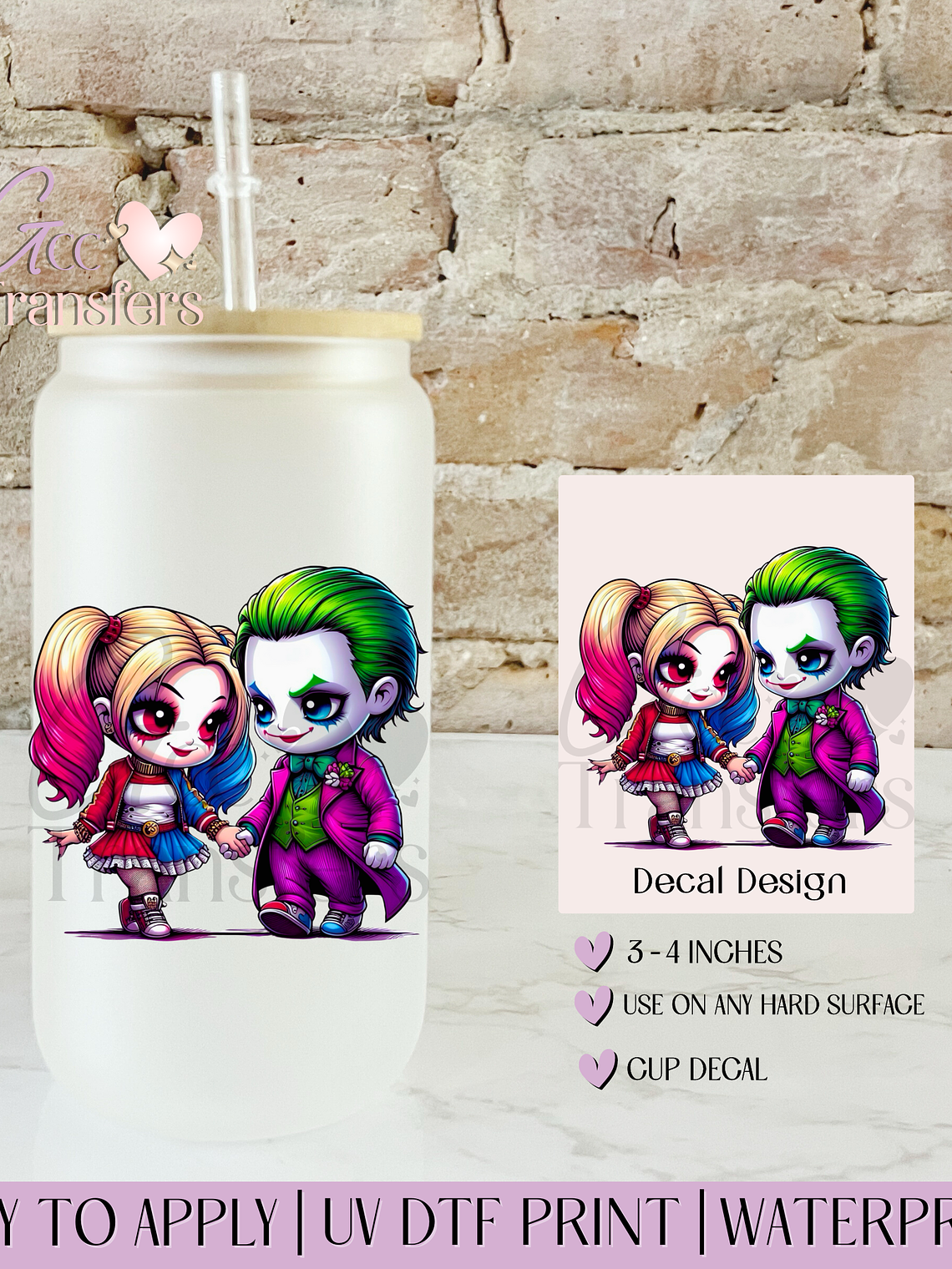 Babies Chaos Couple - Decal UVDTF 1