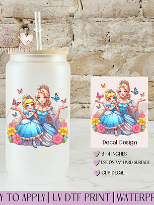 The Royal Waltz Mom & Daughter - Decal UVDTF
