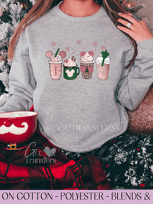 Magic Pink Coffee - Full Color DTF Transfer