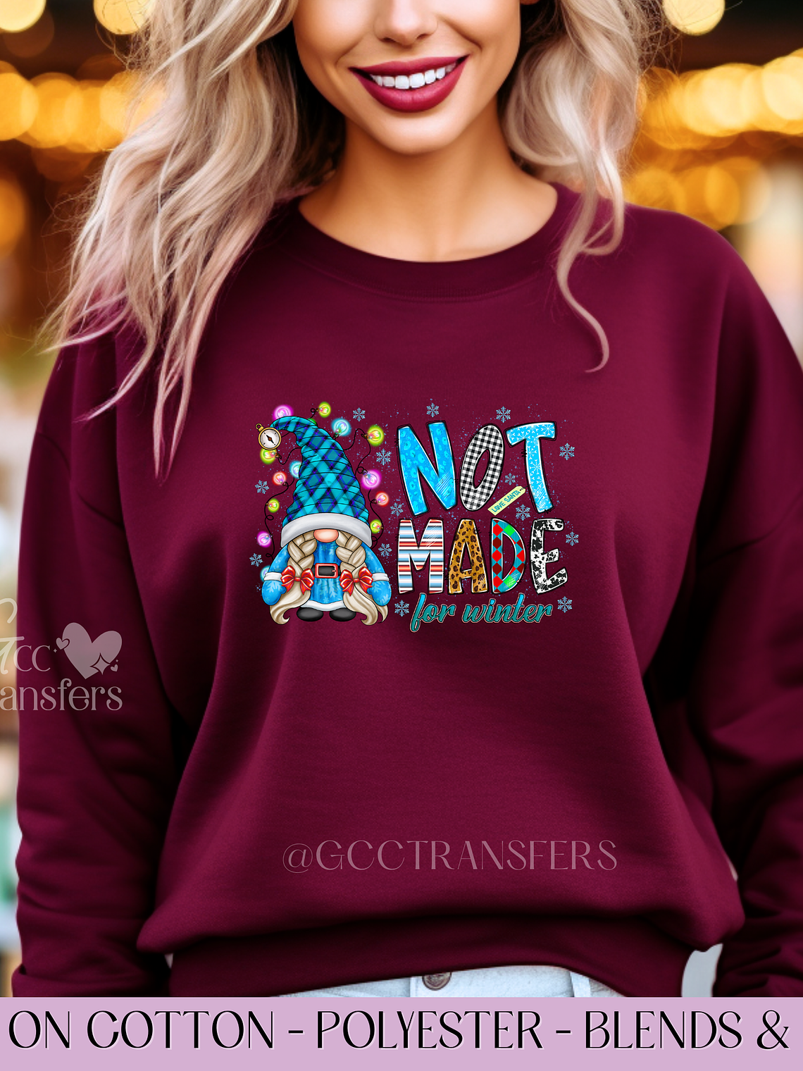 Not made for winter- Full Color DTF Transfer 1