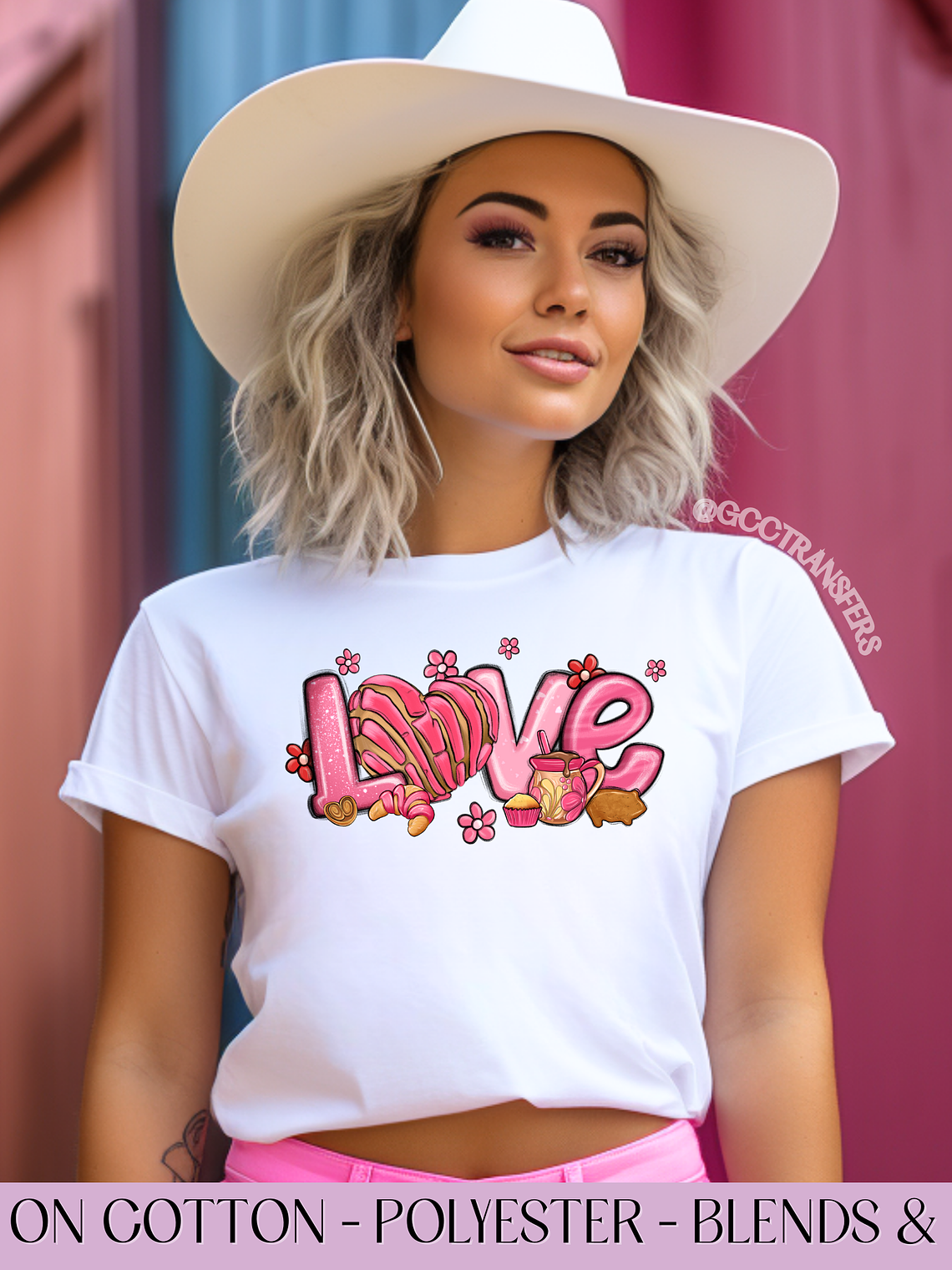 Love Mexican Conchas - Full Color DTF Transfer 1