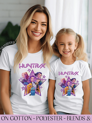 K-pop Star Singers - Full Color DTF Transfer