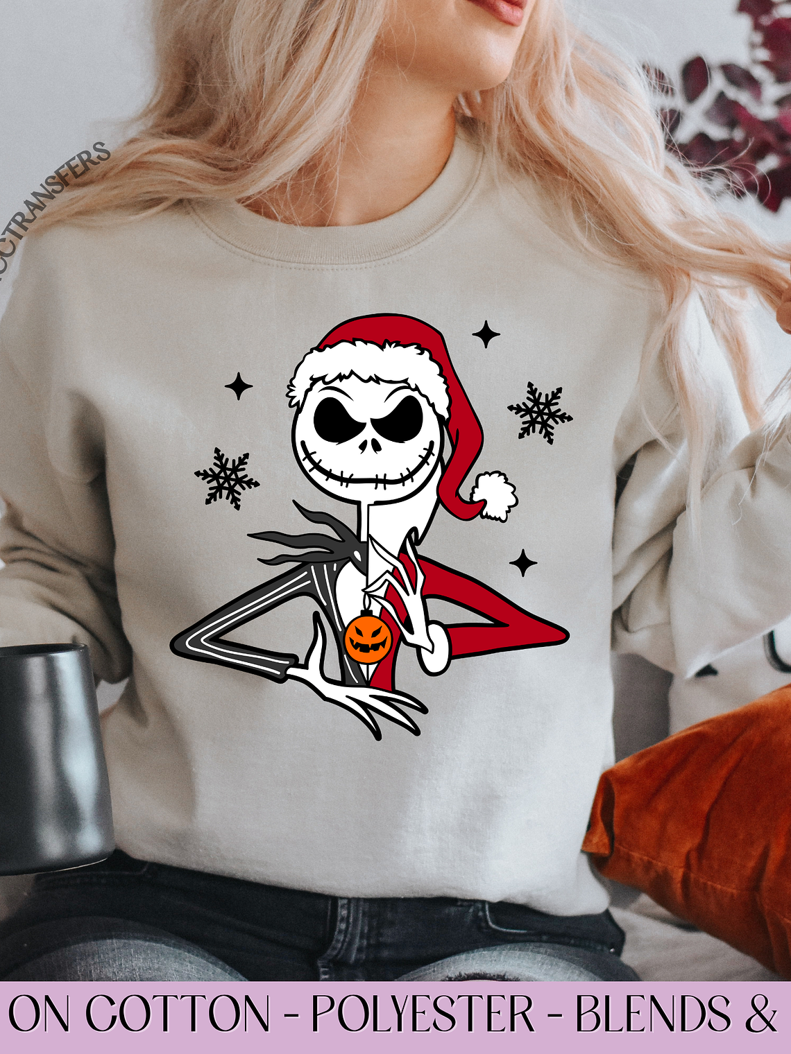 Horror Character Halloween Christmas - Full Color DTF Transfer 1