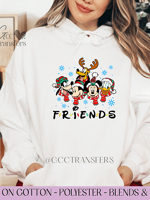 Snow Friend Wonderland - Full Color DTF Transfer