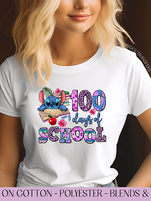 Countdown Days of School - Full Color DTF Transfer