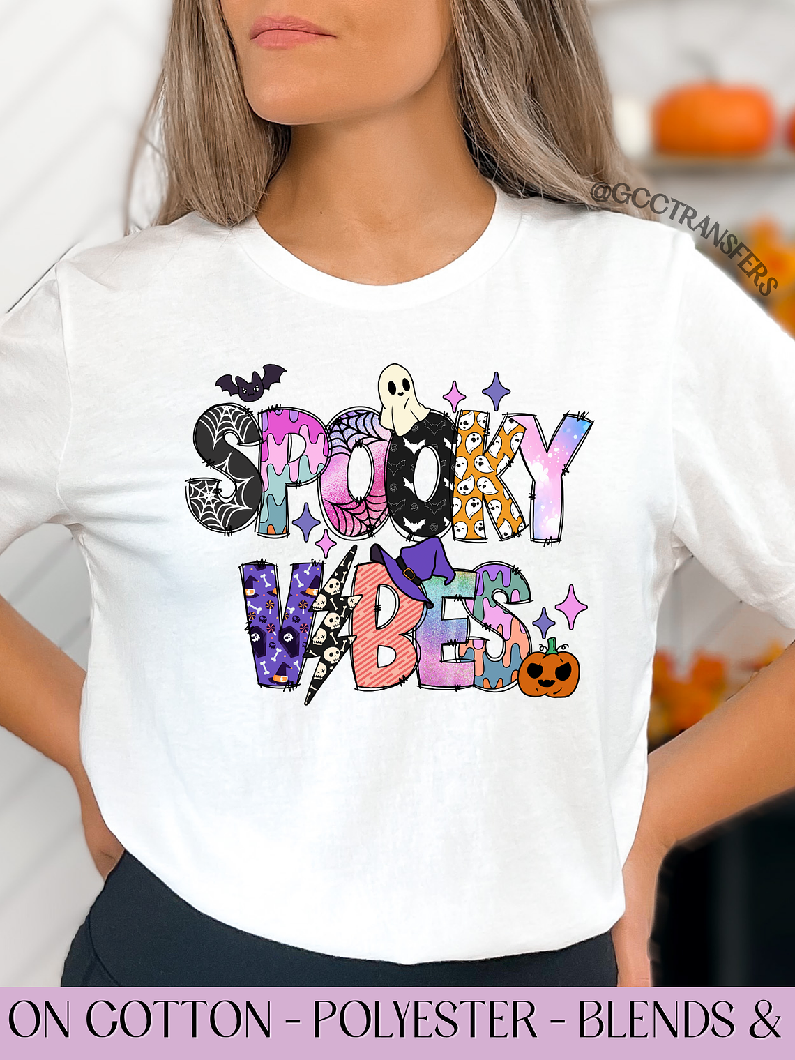 Retro Spooky Season  - Full Color DTF Transfer 1