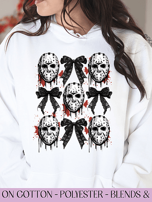 Horror Movie Character Coquette - Full Color DTF Transfer