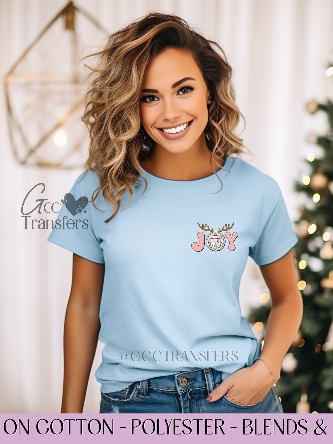 Joy Disco (Pocket Size) - Full Color DTF Transfer 1