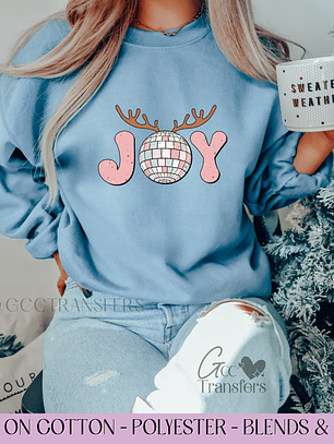 Joy Disco - Full Color DTF Transfer