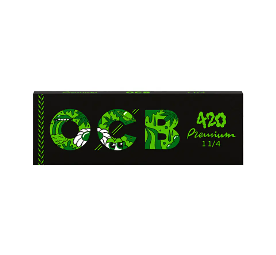 Papelillo OCB Premium Negro 1 1/4 2
