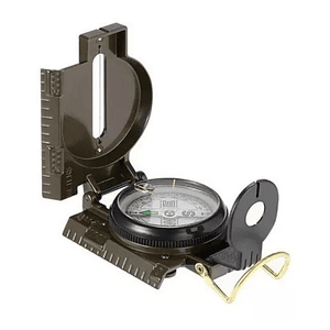 Brújula Militar Lensatic Dial Flotante Luminoso Alta Calidad