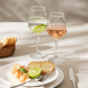 Set De 4 Copas Classic Vidrio Hogar Glass