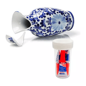 Pack 4 Súper Glue Pegamento Para Caucho, Plástico, Textil