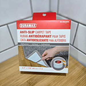 Cinta Adhesiva Antideslizante para Alfombras y Tapetes