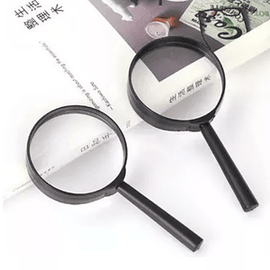 Lupa de Mano Moderna con Aumento x5