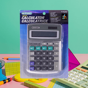 Calculadora De Escritorio Básica Con Cálculos Memoria 