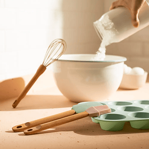 Set 3 Utensilios para Repostería – Batidor, Brocha Espátula