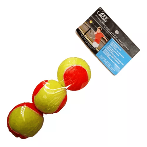 Pelotas Tenis Set 3 Padel Entrenamiento Cancha