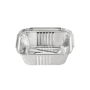 Moldes cuadrados de aluminio desechable 