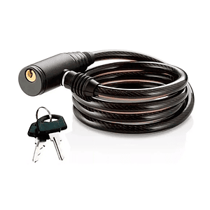 Candado Cadena Bicicleta Moto Con Llaves Acero