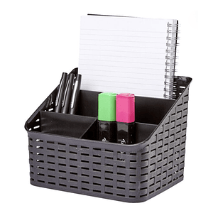 Organizador De Escritorio Oficina 5 Ranuras