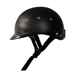Casco Moto Tipo Policia Choper - Visor Mini Policia