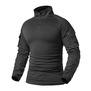 Camiseta Manga Larga Táctica Militar - Polera Multifuncional
