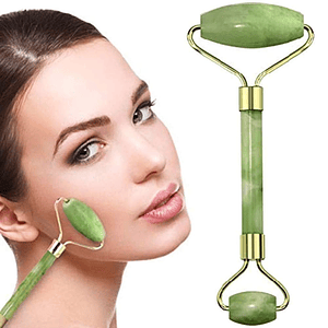 Rodillo Facial de Jade Autocuidado Skincare