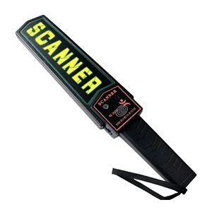 Detector De Metales Scanner De Mano 41 Cm / Color Negro