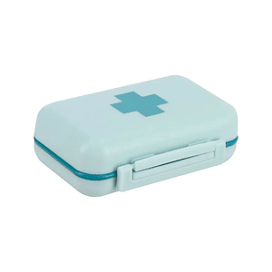Pastillero de Viaje Portátil Caja Organizadora de Pastillas